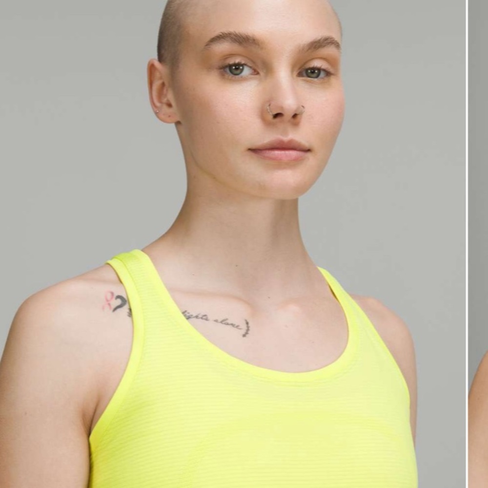 Lululemon Swiftly Tech Tank Electric Lemon 2 Gem